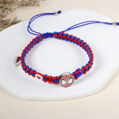 Spiderman Friendship Bracelet for Couples