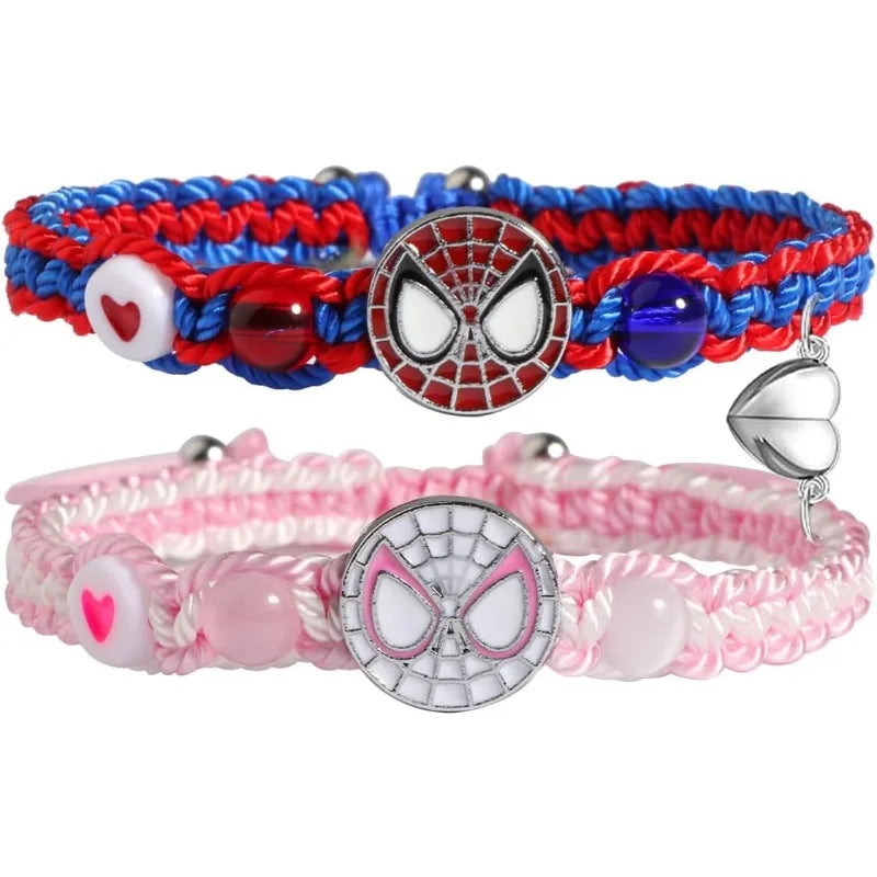 Spiderman Friendship Bracelet for Couples
